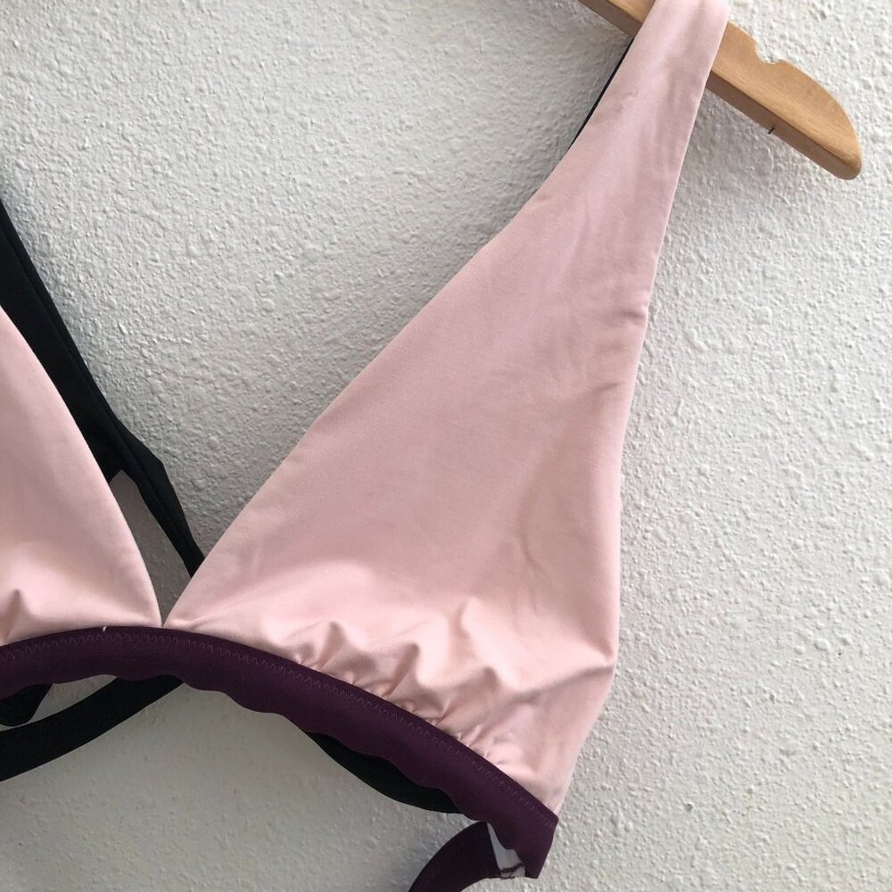 Athleta Modblockplungebikinitopsize Medium - image 3